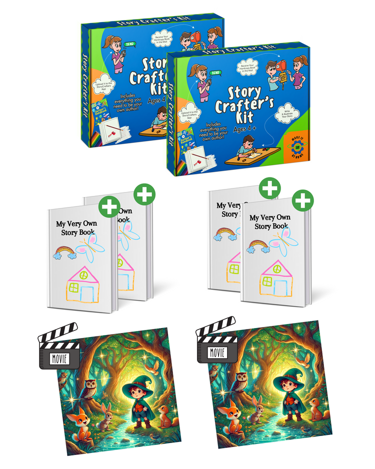 2 Kits + x2 Custom Movies + x2 Bonus Book Bundle $69.97