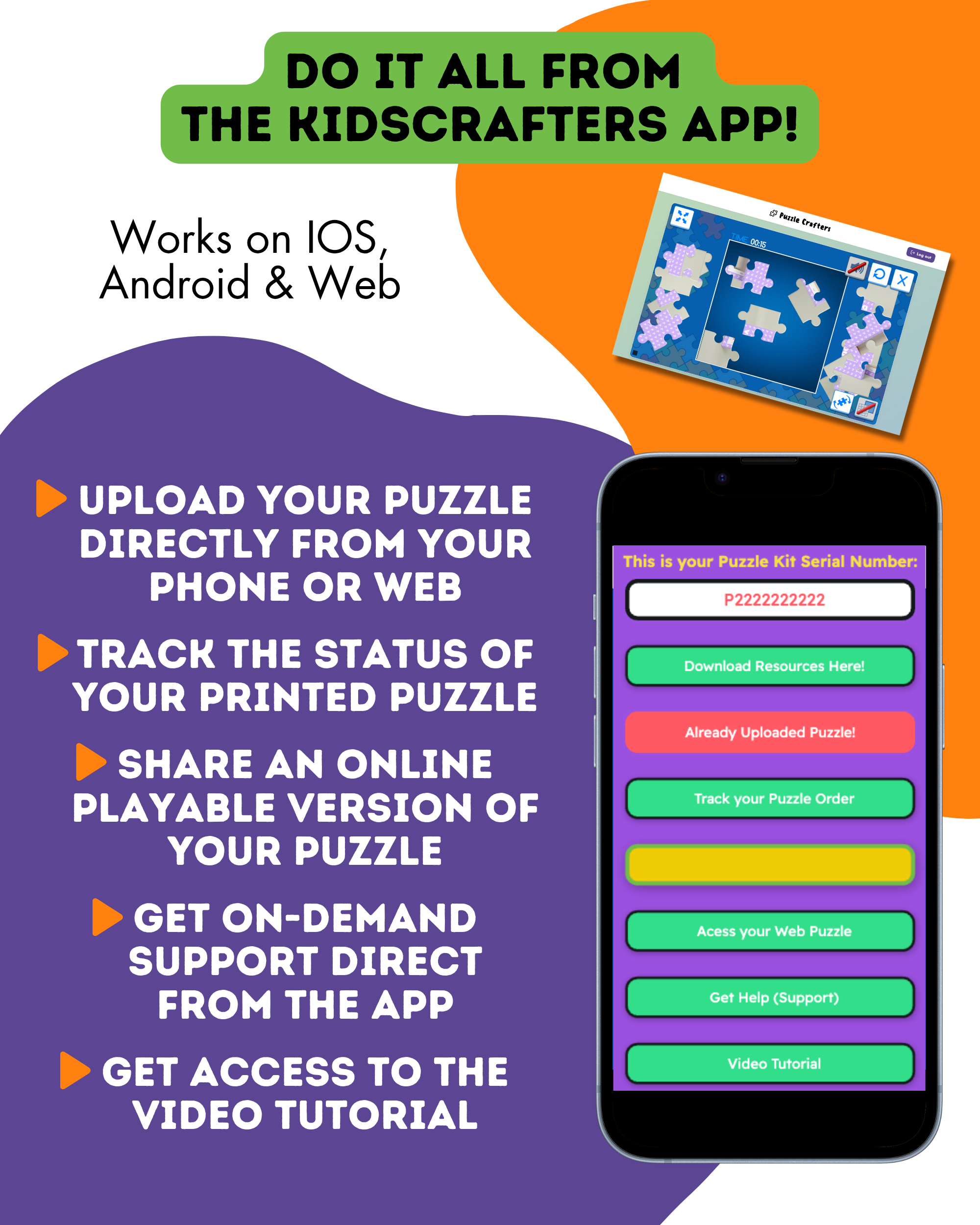 PuzzleCrafters Complete Kit