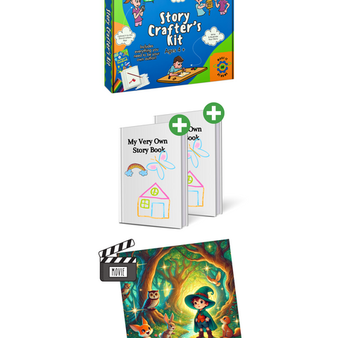 1 Storycrafters Kit + Custom Movie + Extra Book Bundle Pack